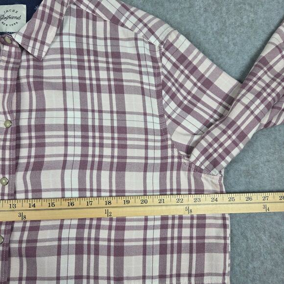 Jachs Girlfriend Shirt Womens Size XXL Long Sleeve Button Down with Pockets - Picture 12 of 14